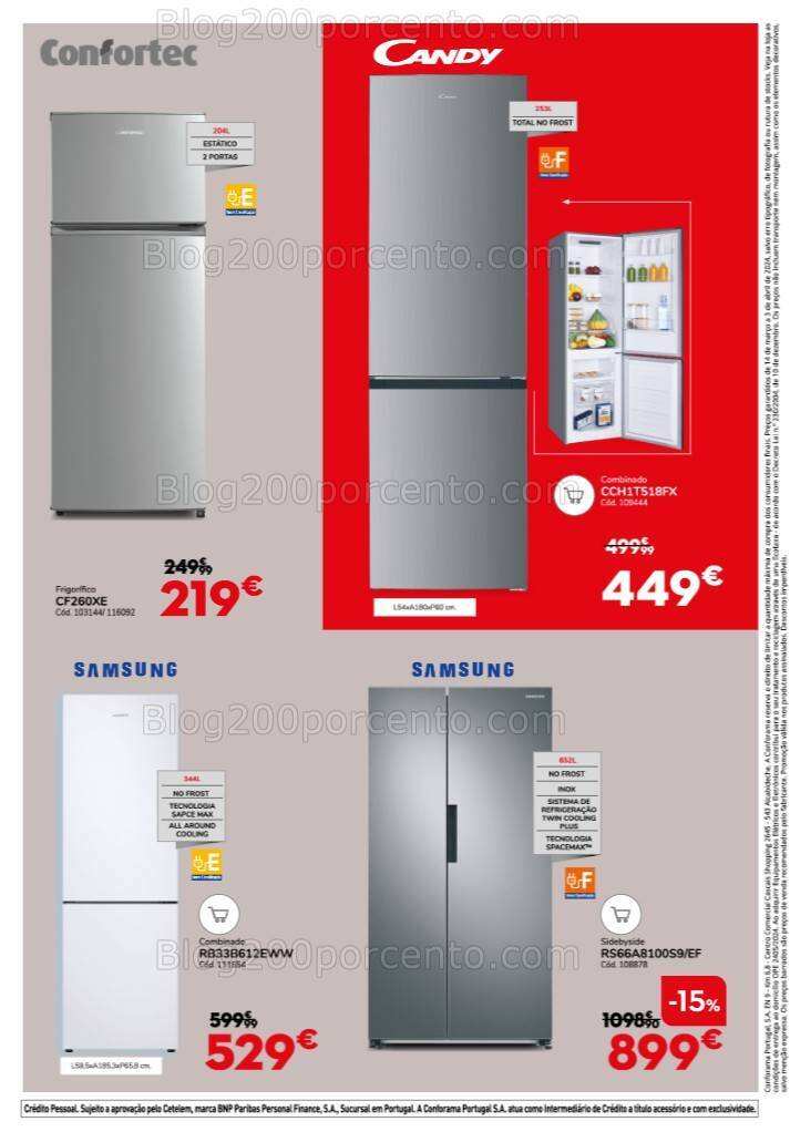 Antevisão Folheto CONFORAMA Promoções de 14 março a 3 abril