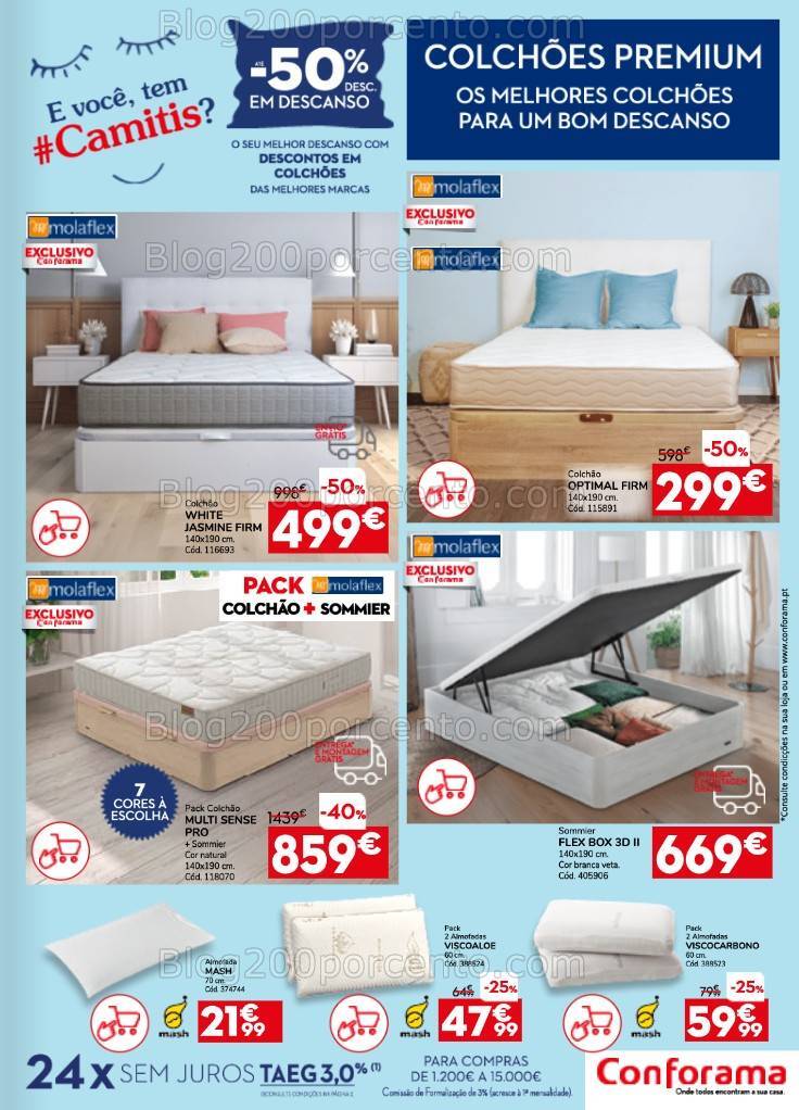 Antevisão Folheto CONFORAMA Promoções de 25 julho a 28 agosto