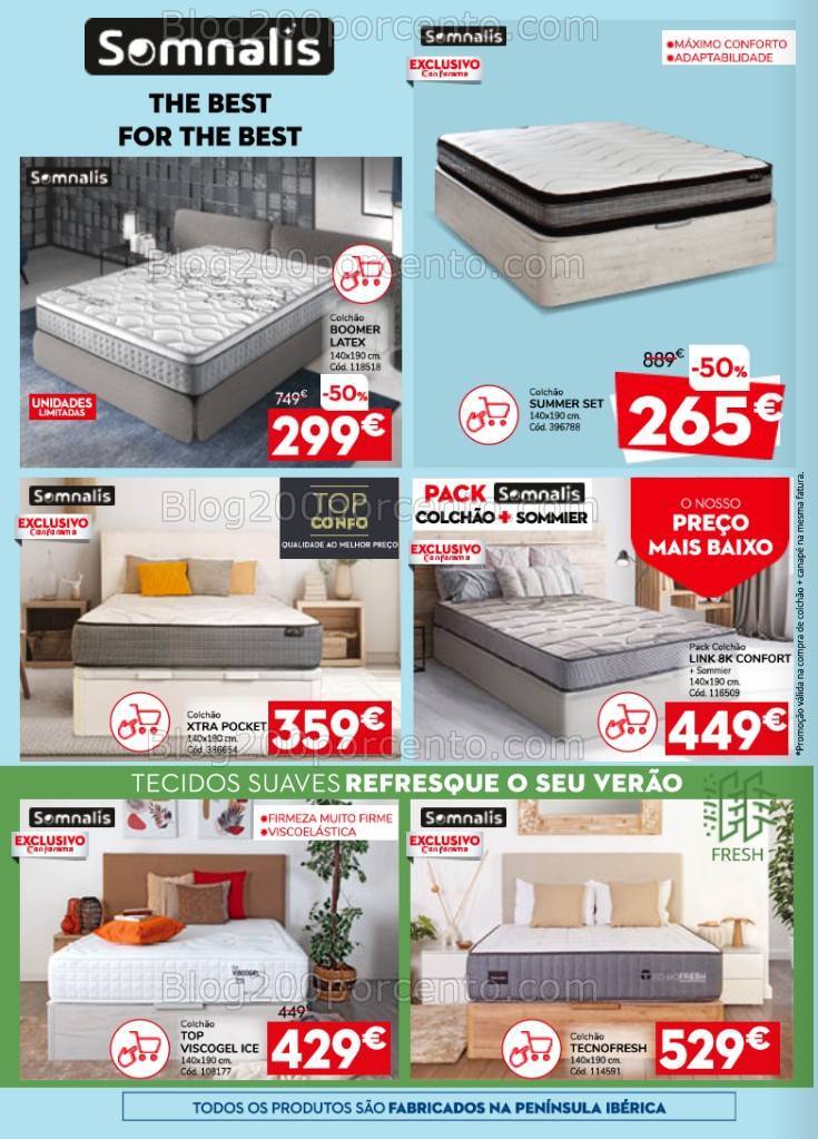 Antevisão Folheto CONFORAMA Promoções de 25 julho a 28 agosto