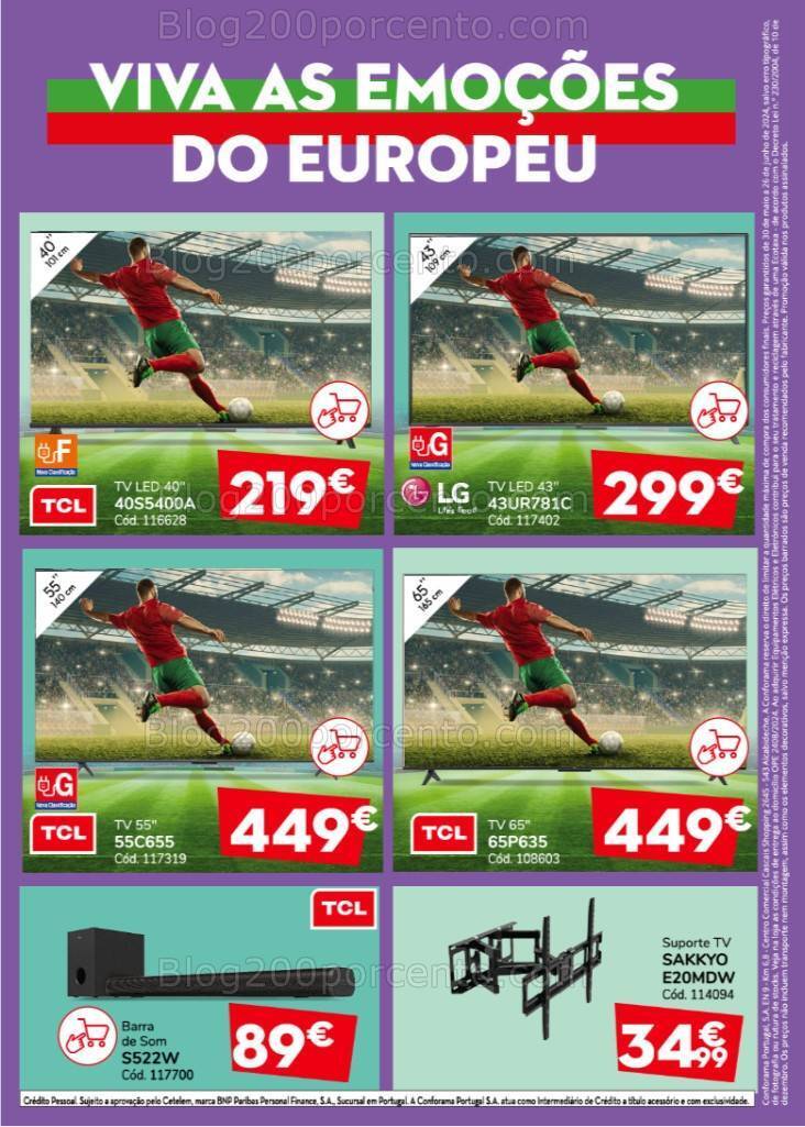 Antevisão Folheto CONFORMA Promoções até 26 junho