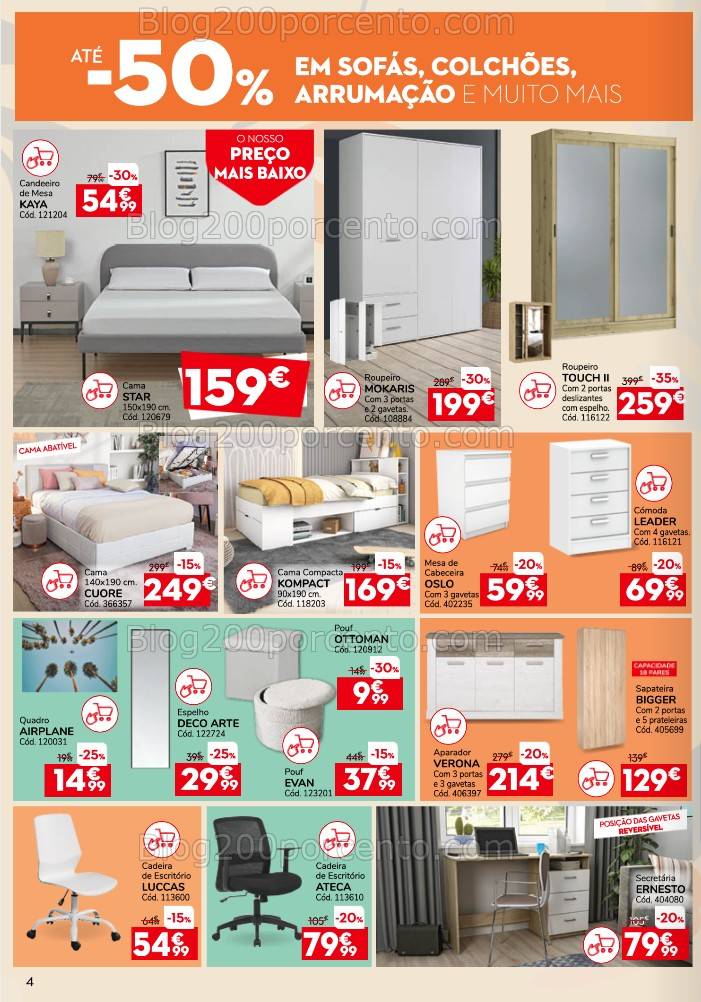 Antevisão Folheto CONFORAMA Promoções 27 março a 30 abril