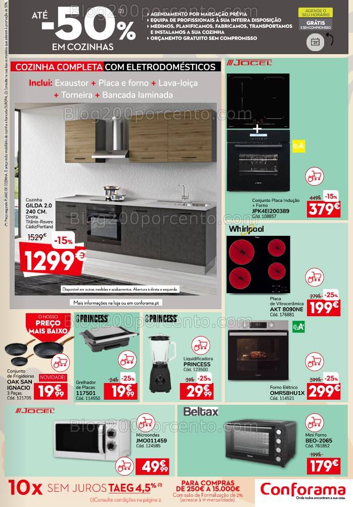 Antevisão Folheto CONFORAMA Promoções 27 março a 30 abril