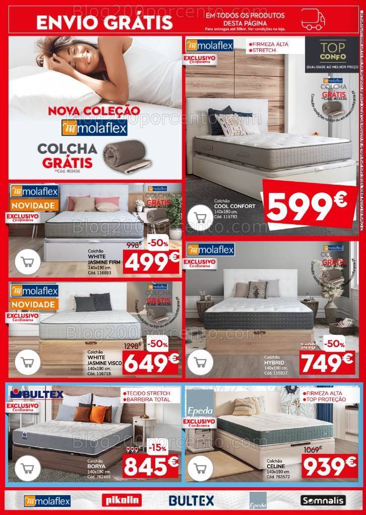 Antevisão Folheto CONFORAMA Promoções de 2 a 29 maio