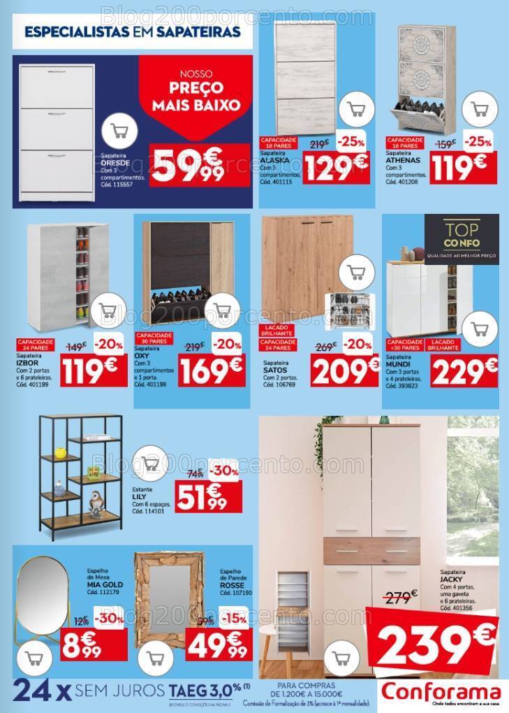 Antevisão Folheto CONFORAMA Promoções de 2 a 29 maio