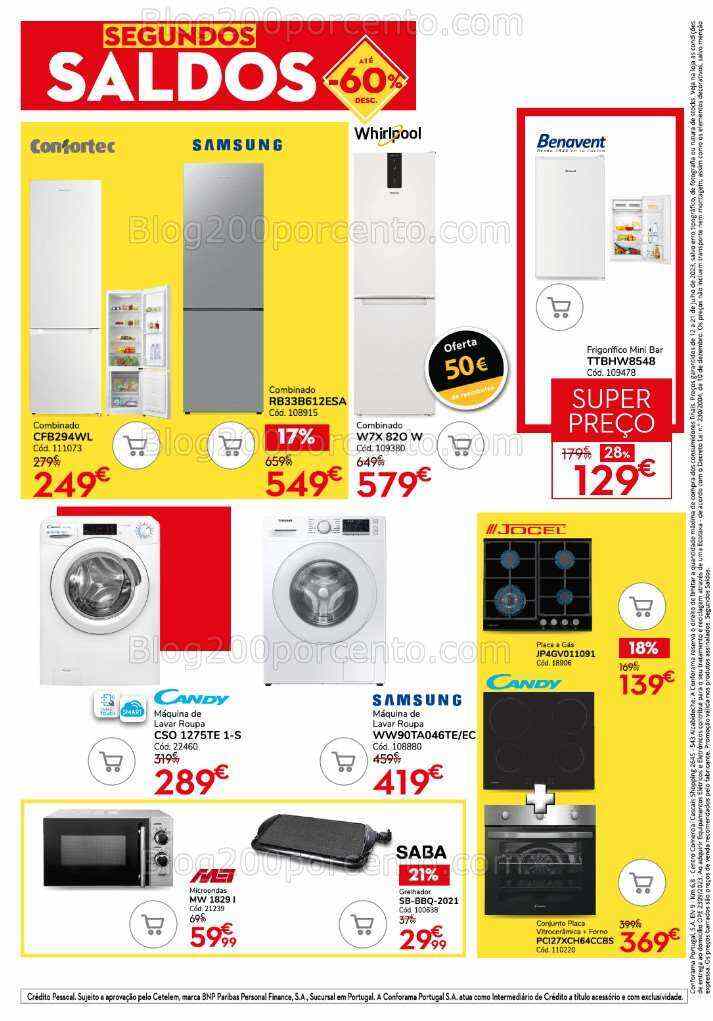 Antevisão Folheto CONFORAMA Promoções de 12 a 21 julho