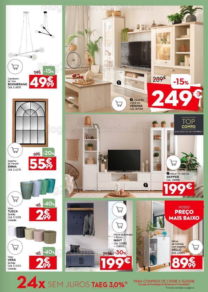 Antevisão Folheto CONFORAMA Promoções de 4 abril a 1 maio