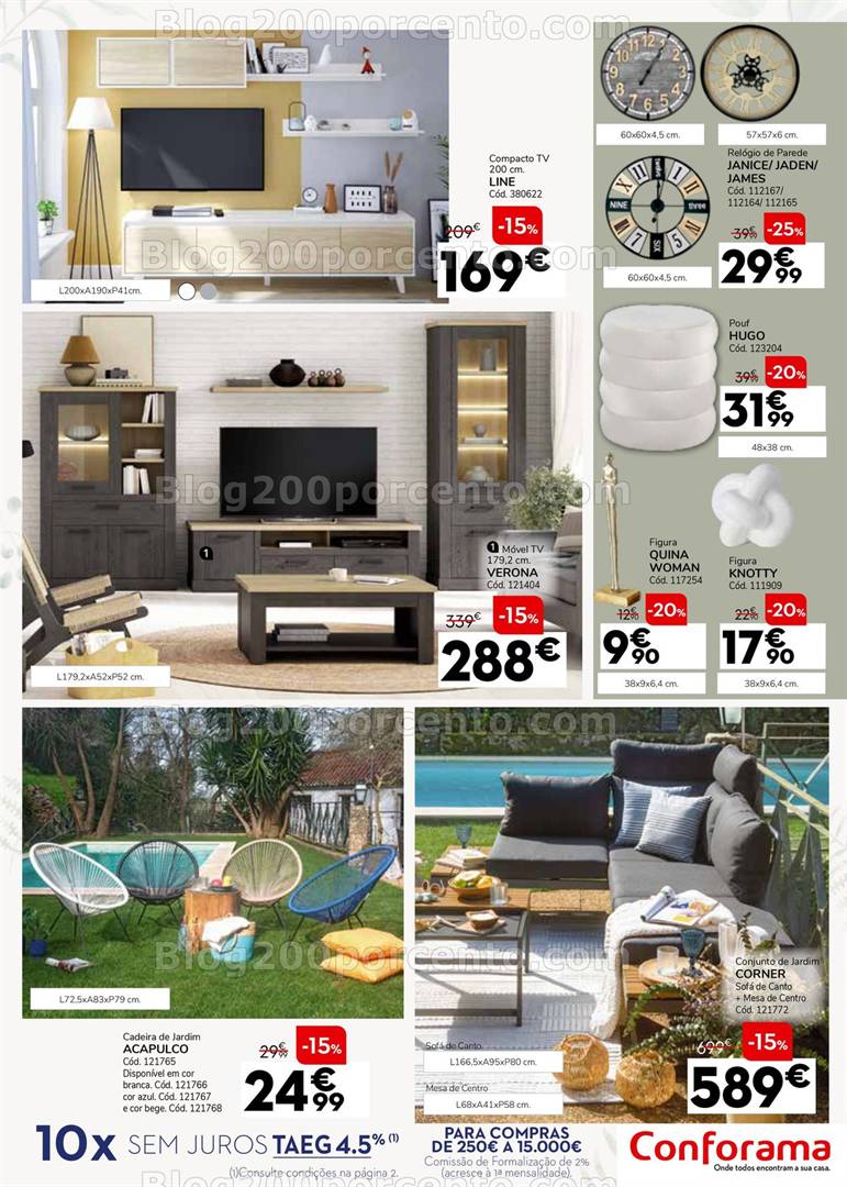 Antevisão Folheto CONFORAMA Promoções de 1 maio a 28 maio