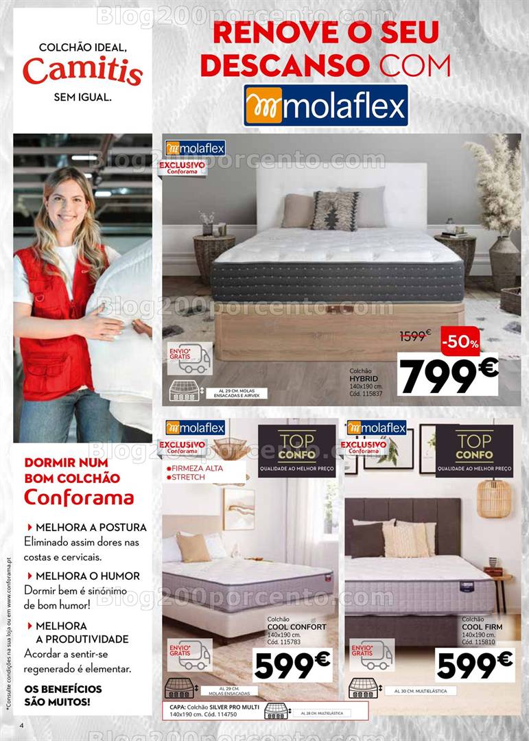 Antevisão Folheto CONFORAMA Promoções de 1 maio a 28 maio