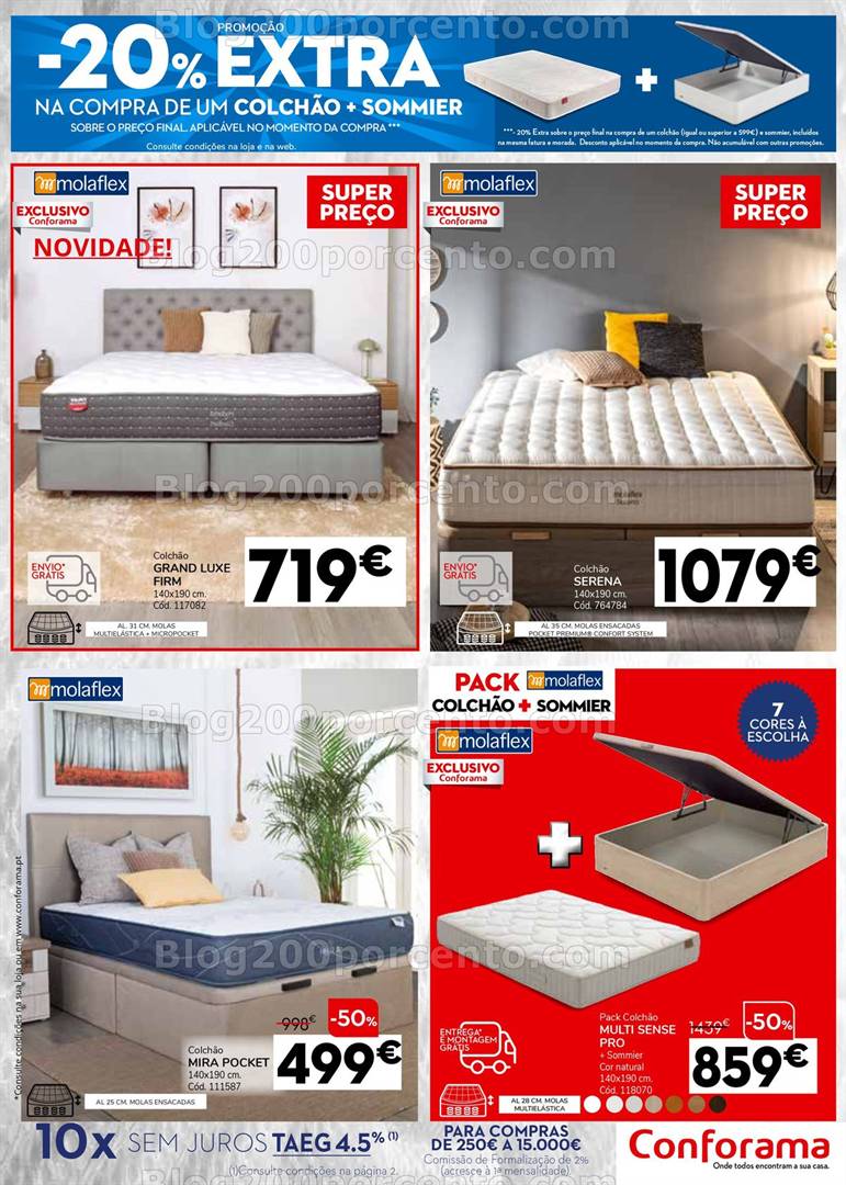 Antevisão Folheto CONFORAMA Promoções de 1 maio a 28 maio