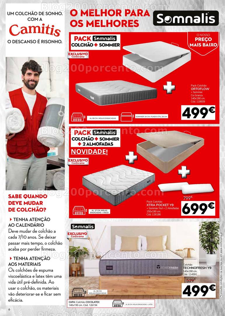 Antevisão Folheto CONFORAMA Promoções de 1 maio a 28 maio