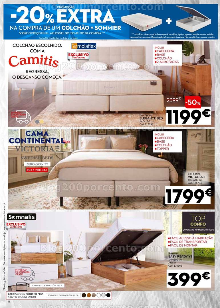 Antevisão Folheto CONFORAMA Promoções de 1 maio a 28 maio