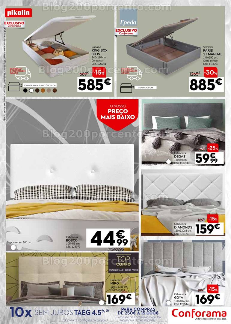 Antevisão Folheto CONFORAMA Promoções de 1 maio a 28 maio