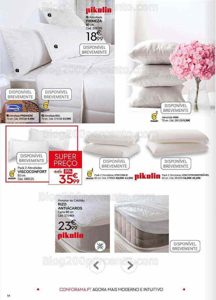 Antevisão Folheto CONFORAMA Promoções até 31 agosto