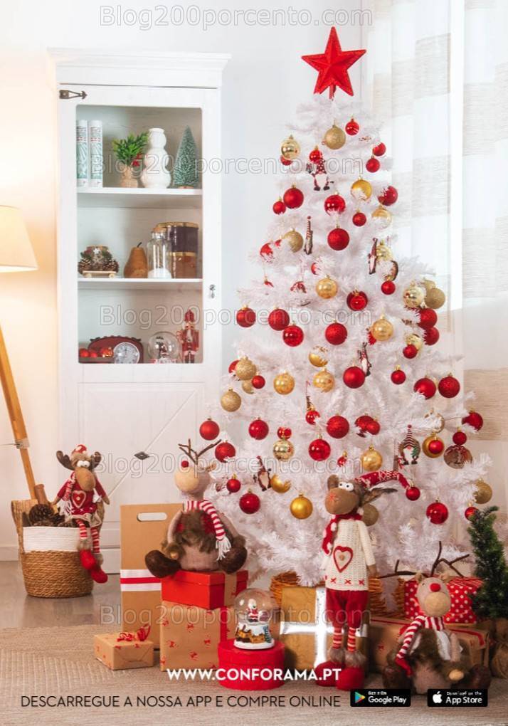 Antevisão Folheto CONFORAMA Decoração de Natal até 31 dezembro