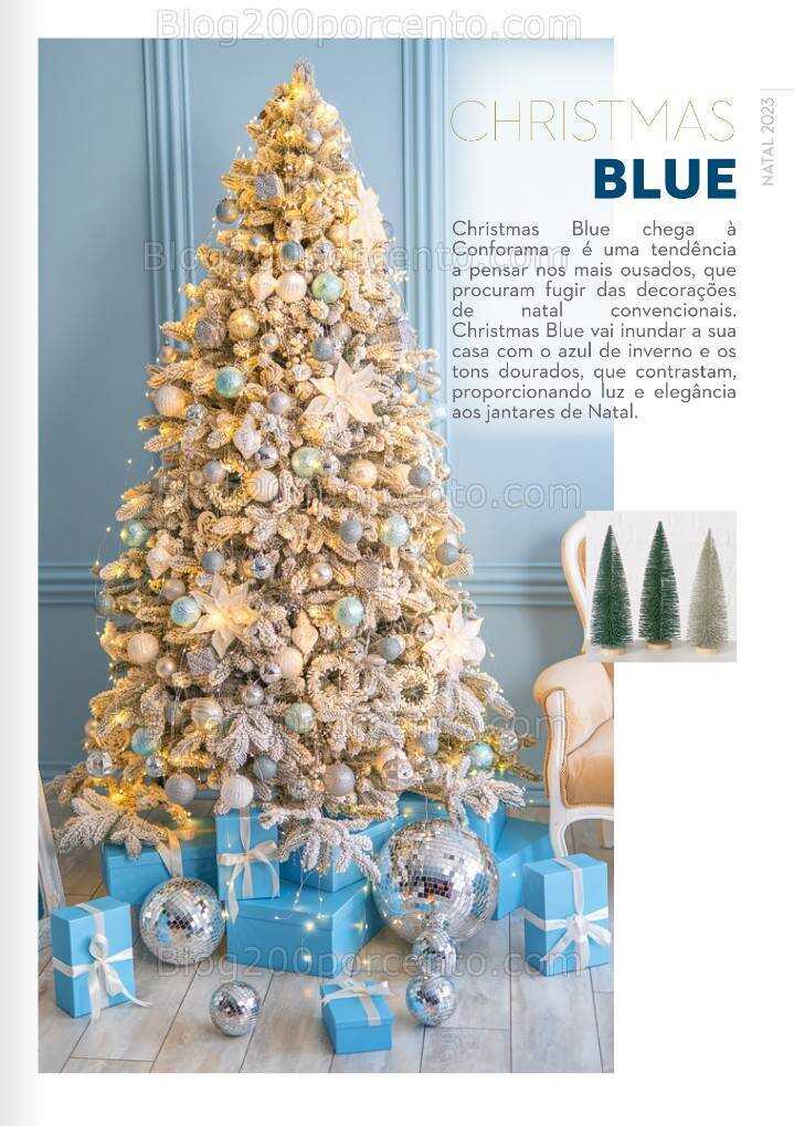 Antevisão Folheto CONFORAMA Decoração de Natal até 31 dezembro