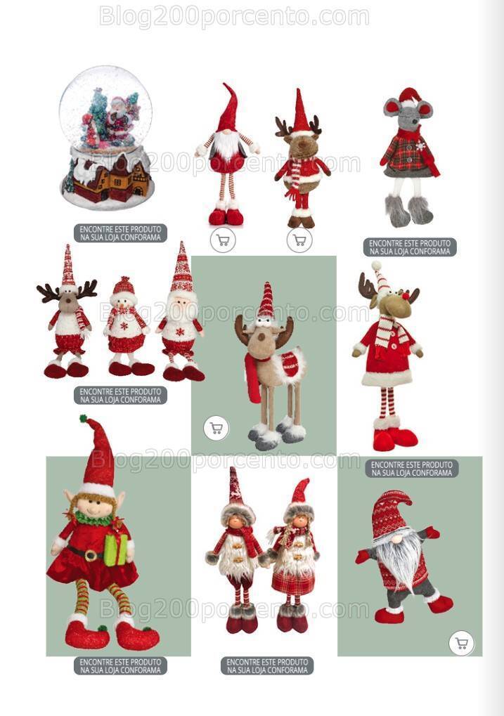 Antevisão Folheto CONFORAMA Decoração de Natal até 31 dezembro