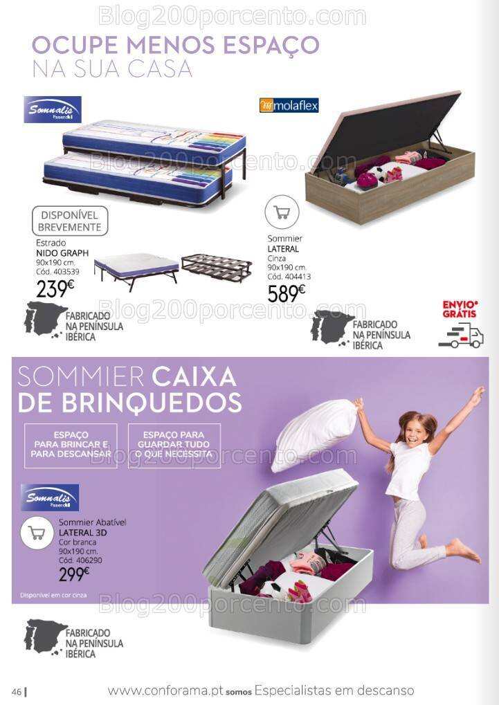 Antevisão Folheto CONFORAMA Descanso Promoções até 30 setembro