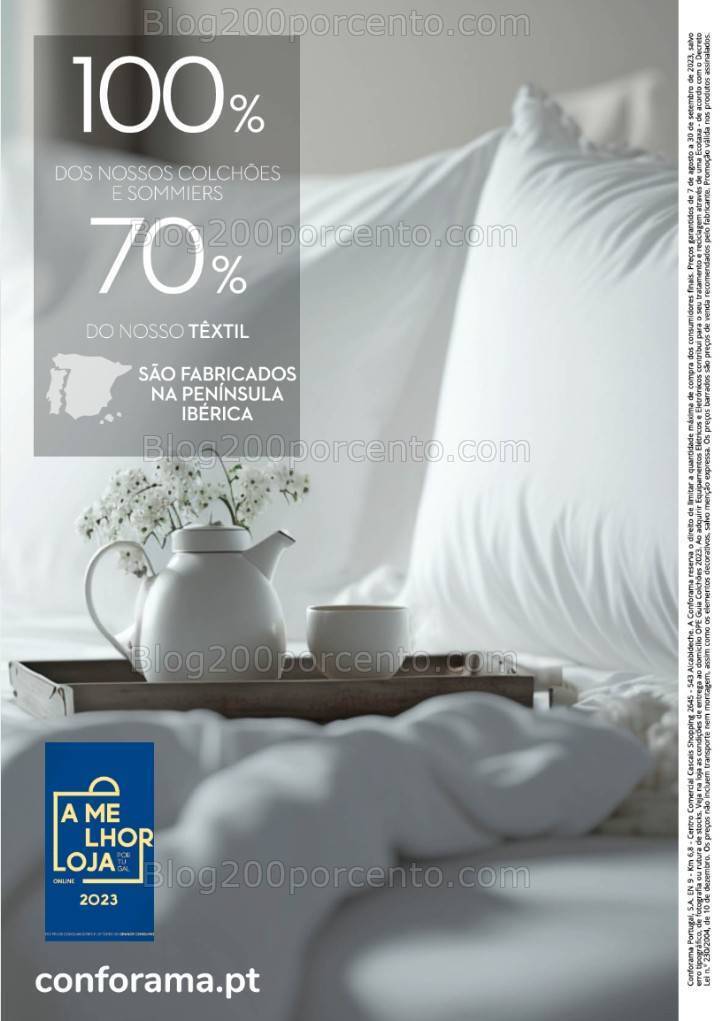 Antevisão Folheto CONFORAMA Descanso Promoções até 30 setembro