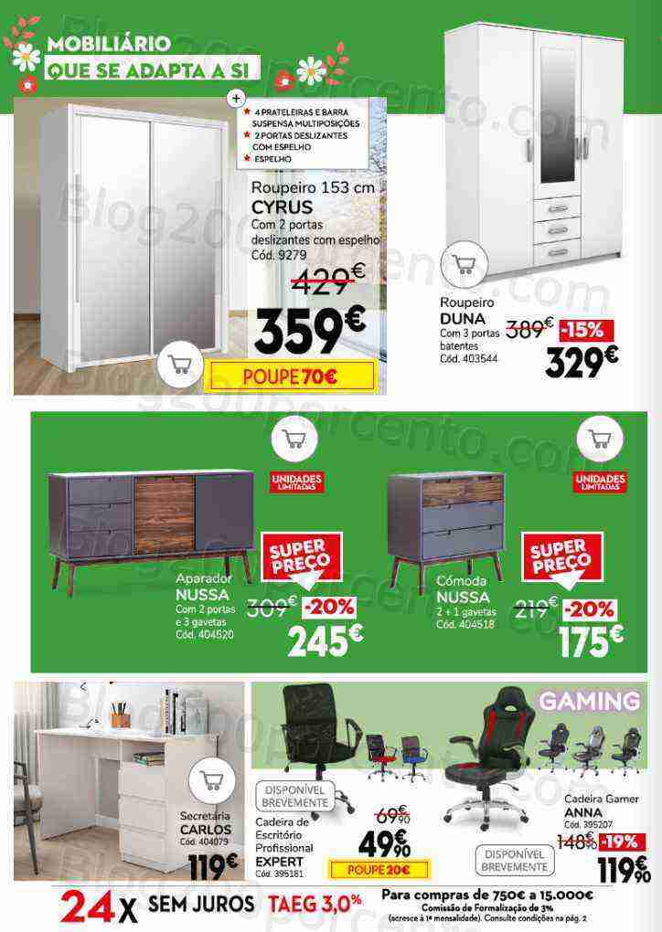 Antevisão Folheto CONFORAMA Primavera Promoções até 3 maio