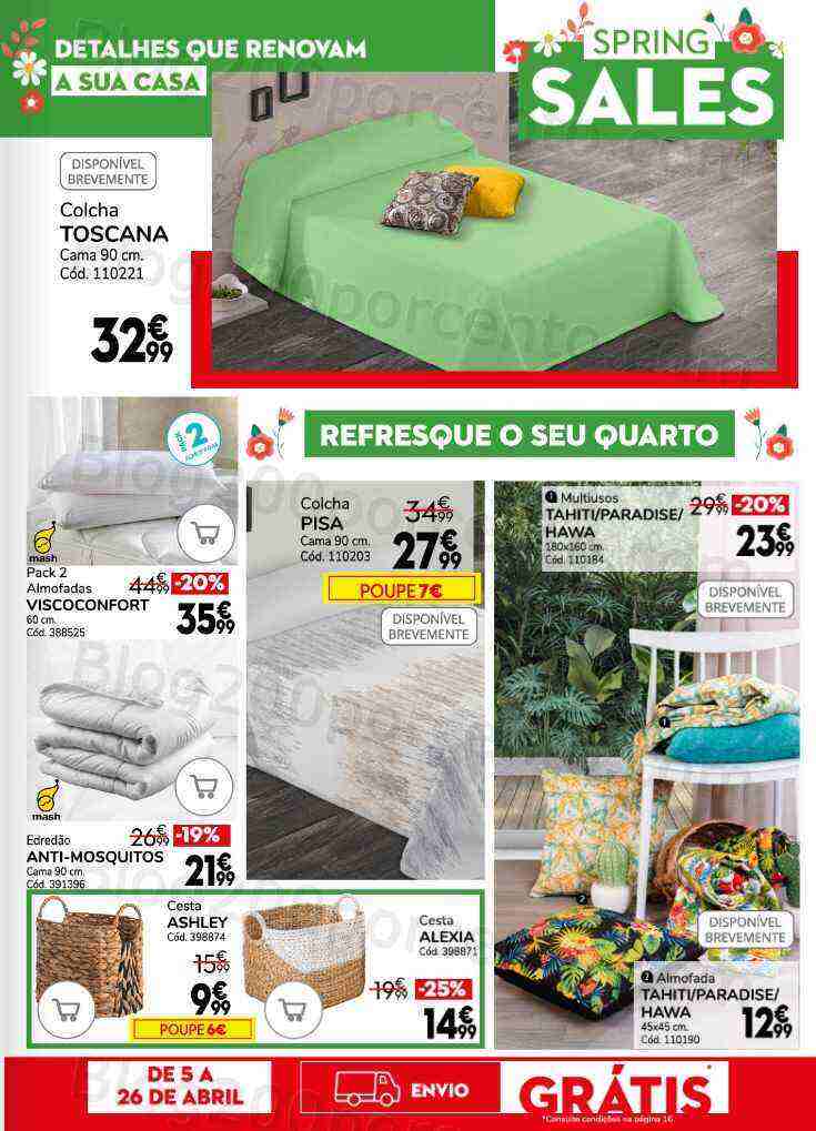 Antevisão Folheto CONFORAMA Primavera Promoções até 3 maio