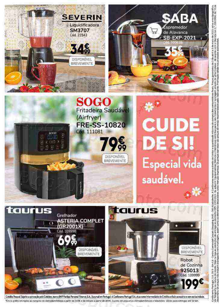 Antevisão Folheto CONFORAMA Primavera Promoções até 3 maio