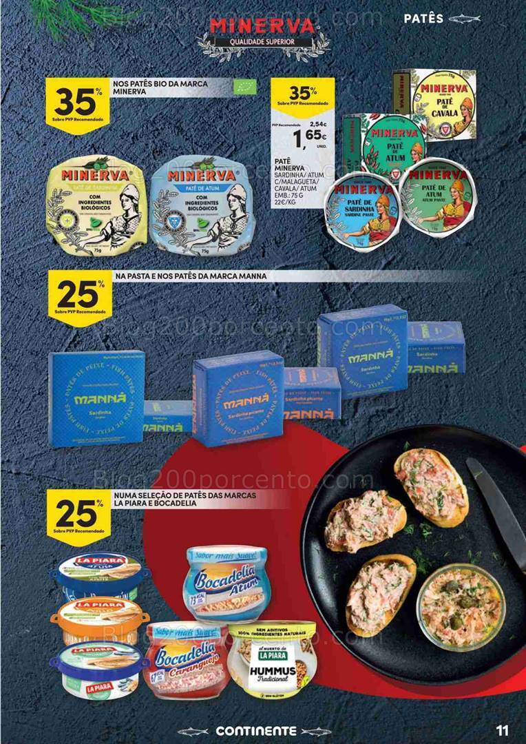 Antevisão Folheto CONTINENTE Especial Conservas Promoções de 15 agosto a 3 setembro
