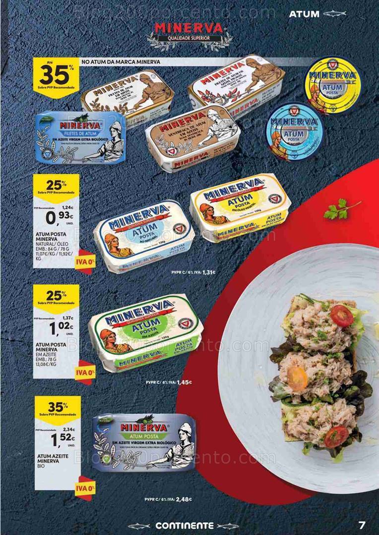 Antevisão Folheto CONTINENTE Especial Conservas Promoções de 15 agosto a 3 setembro