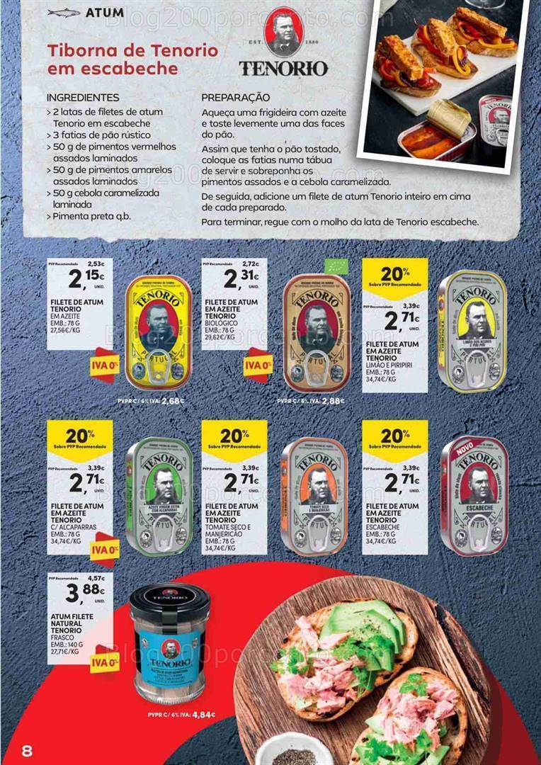 Antevisão Folheto CONTINENTE Especial Conservas Promoções de 15 agosto a 3 setembro