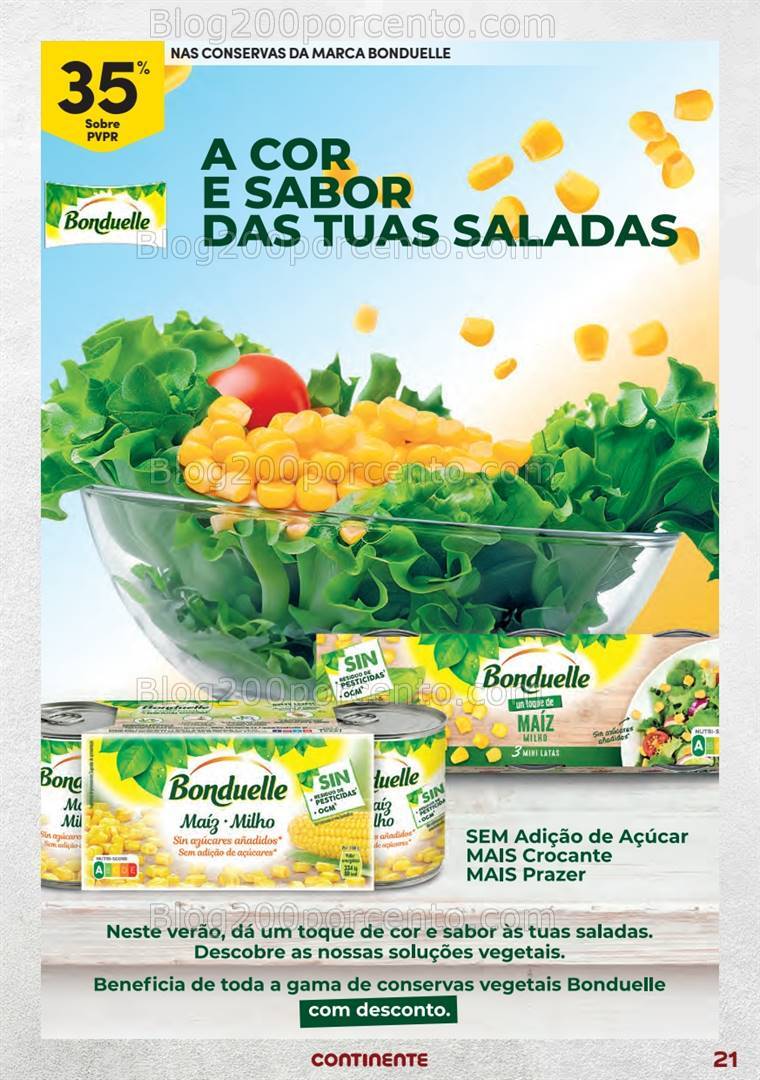 Antevisão Folheto CONTINENTE Especial Conservas - 13 agosto a 1 setembro