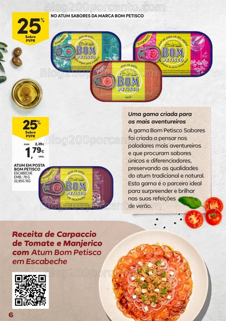 Antevisão Folheto CONTINENTE Especial Conservas - 13 agosto a 1 setembro