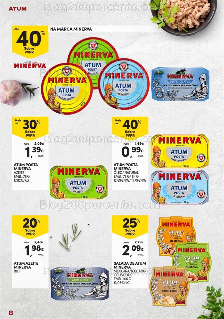 Antevisão Folheto CONTINENTE Especial Conservas - 13 agosto a 1 setembro