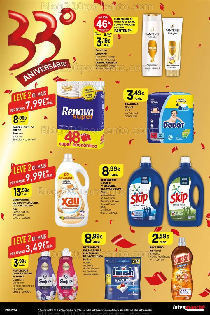 Antevisão Folheto INTERMARCHÉ Contact Promoções de 17 a 23 outubro