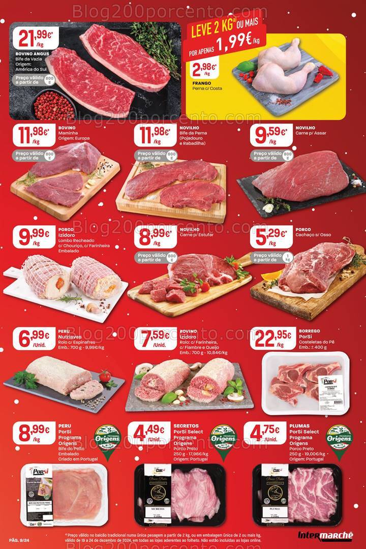 Antevisão Folheto INTERMARCHÉ Contact Promoções de 19 a 24 dezembro