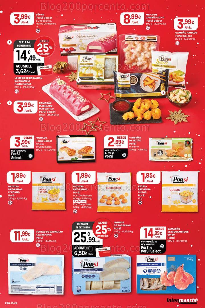 Antevisão Folheto INTERMARCHÉ Contact Promoções de 19 a 24 dezembro