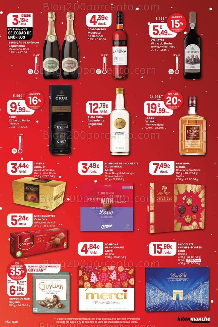 Antevisão Folheto INTERMARCHÉ Contact Promoções de 19 a 24 dezembro