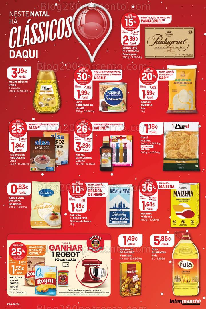 Antevisão Folheto INTERMARCHÉ Contact Promoções de 19 a 24 dezembro