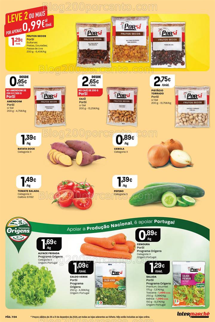 Antevisão Folheto INTERMARCHÉ Contact Promoções de 26 a 31 dezembro