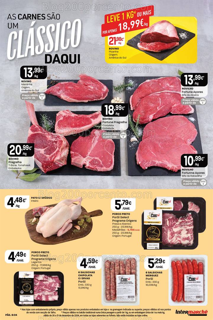 Antevisão Folheto INTERMARCHÉ Contact Promoções de 26 a 31 dezembro