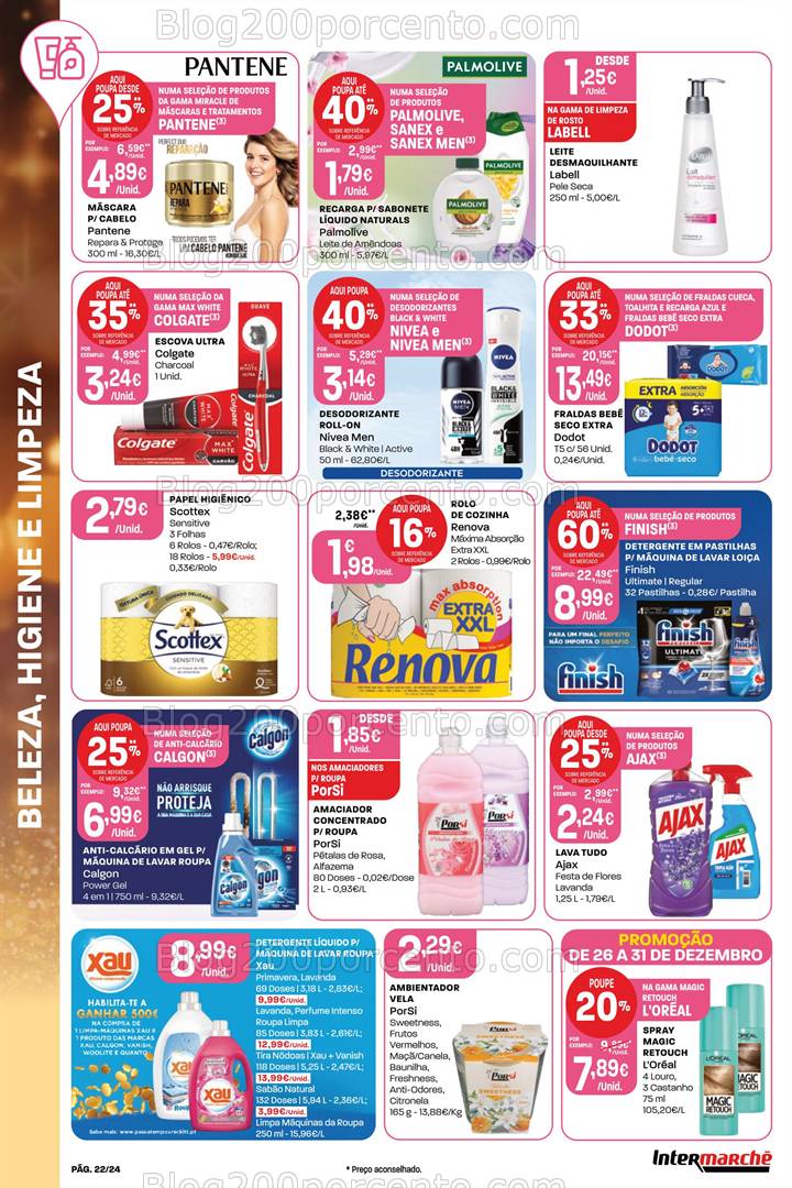 Antevisão Folheto INTERMARCHÉ Contact Promoções de 26 a 31 dezembro