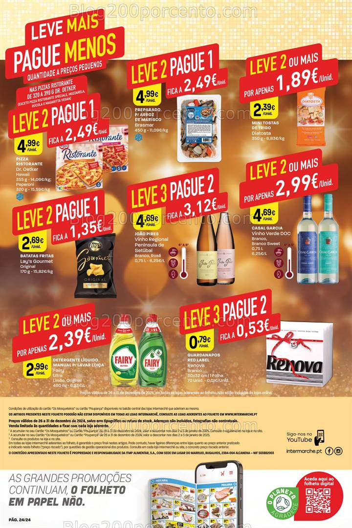 Antevisão Folheto INTERMARCHÉ Contact Promoções de 26 a 31 dezembro
