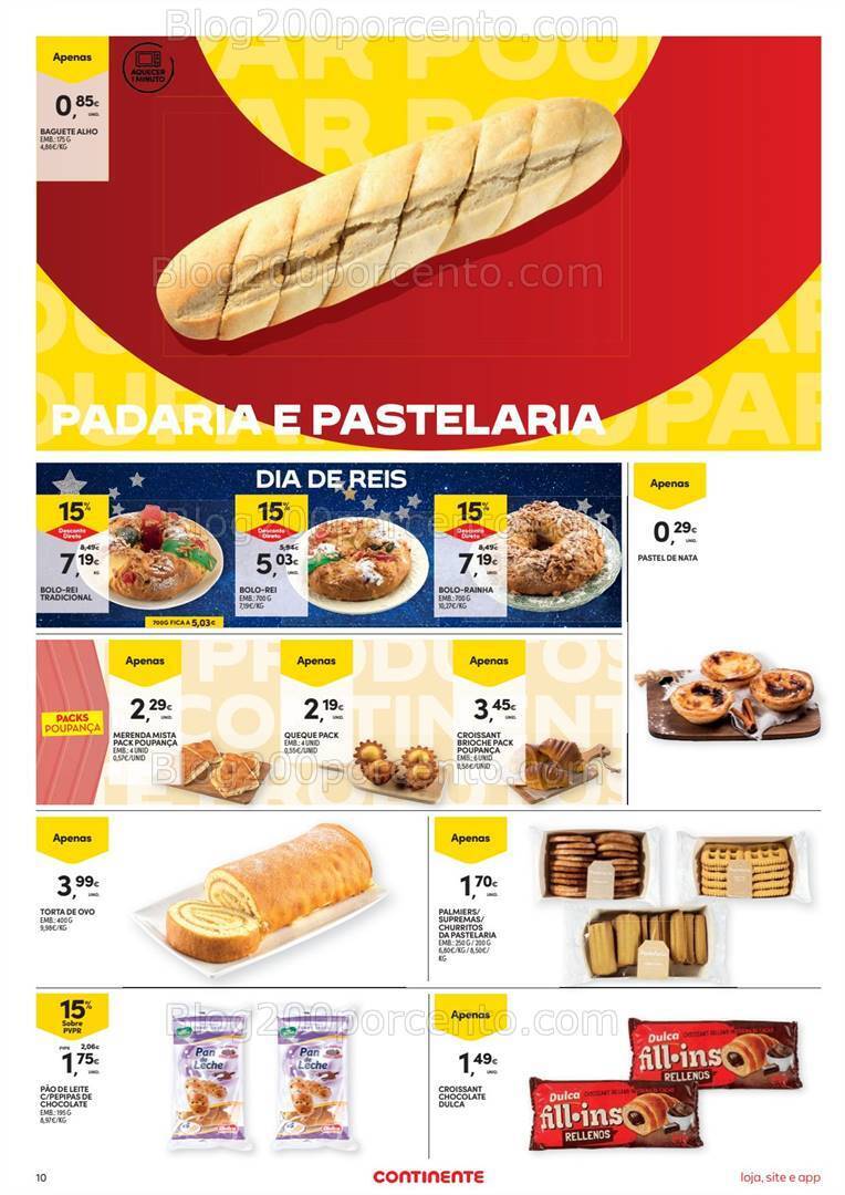 Antevisão Folheto CONTINENTE Promoções de 1 a 4 janeiro