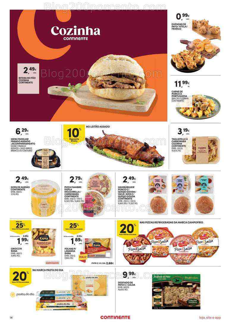 Antevisão Folheto CONTINENTE Promoções de 1 a 7 agosto