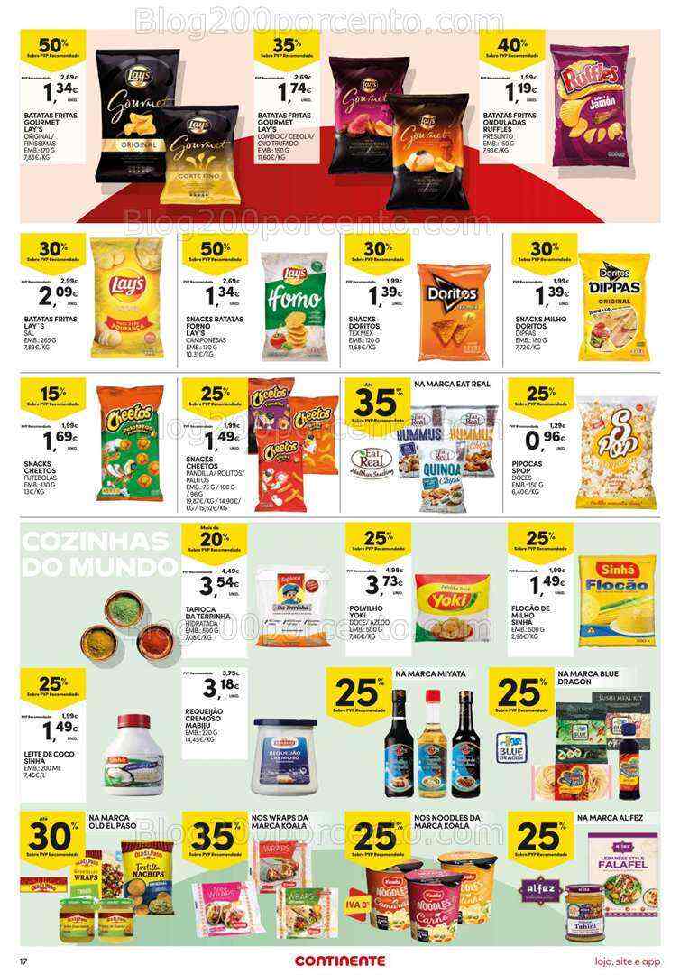 Antevisão Folheto CONTINENTE Promoções de 1 a 7 agosto