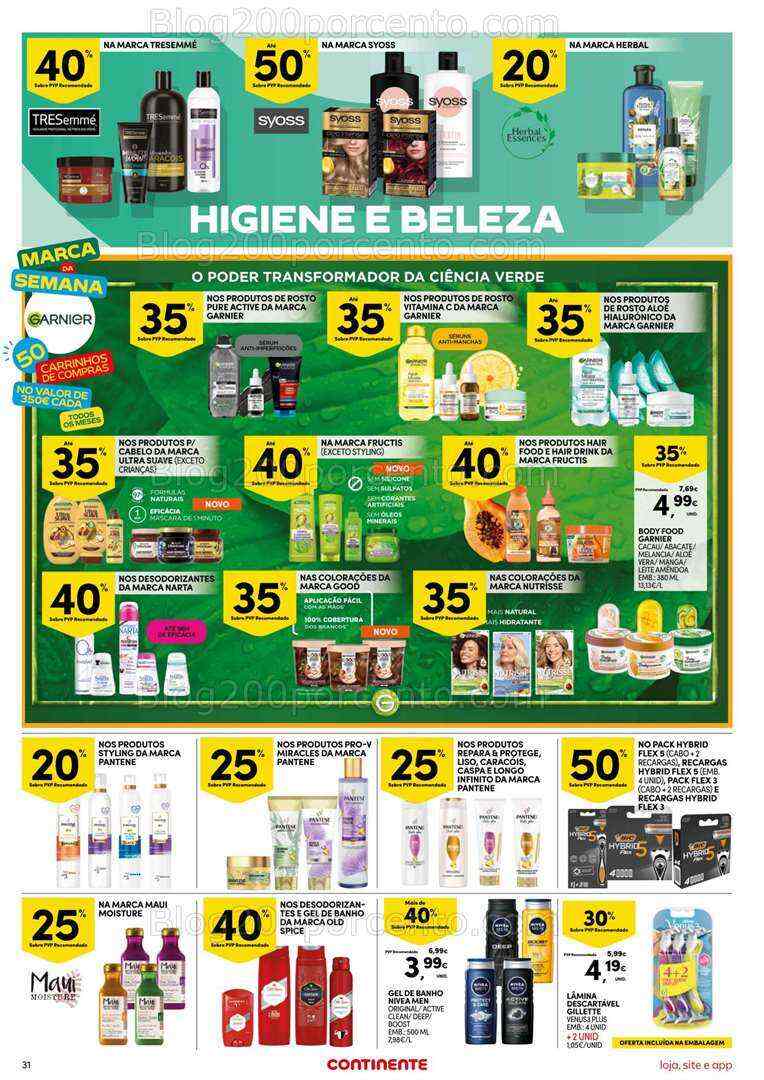 Antevisão Folheto CONTINENTE Promoções de 1 a 7 agosto