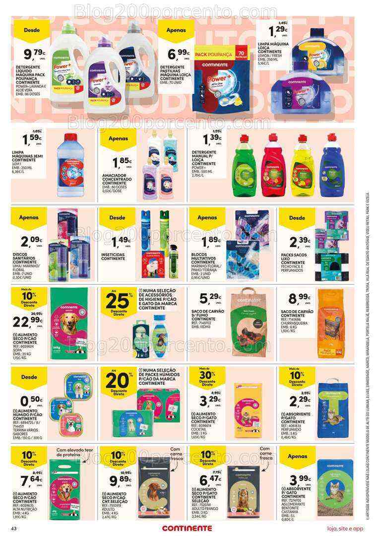 Antevisão Folheto CONTINENTE Promoções de 1 a 7 agosto