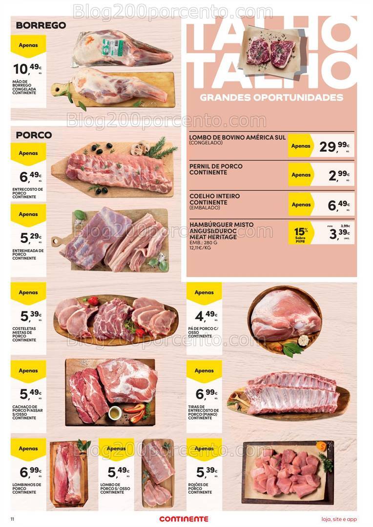 Antevisão Folheto CONTINENTE Promoções de 1 a 7 outubro