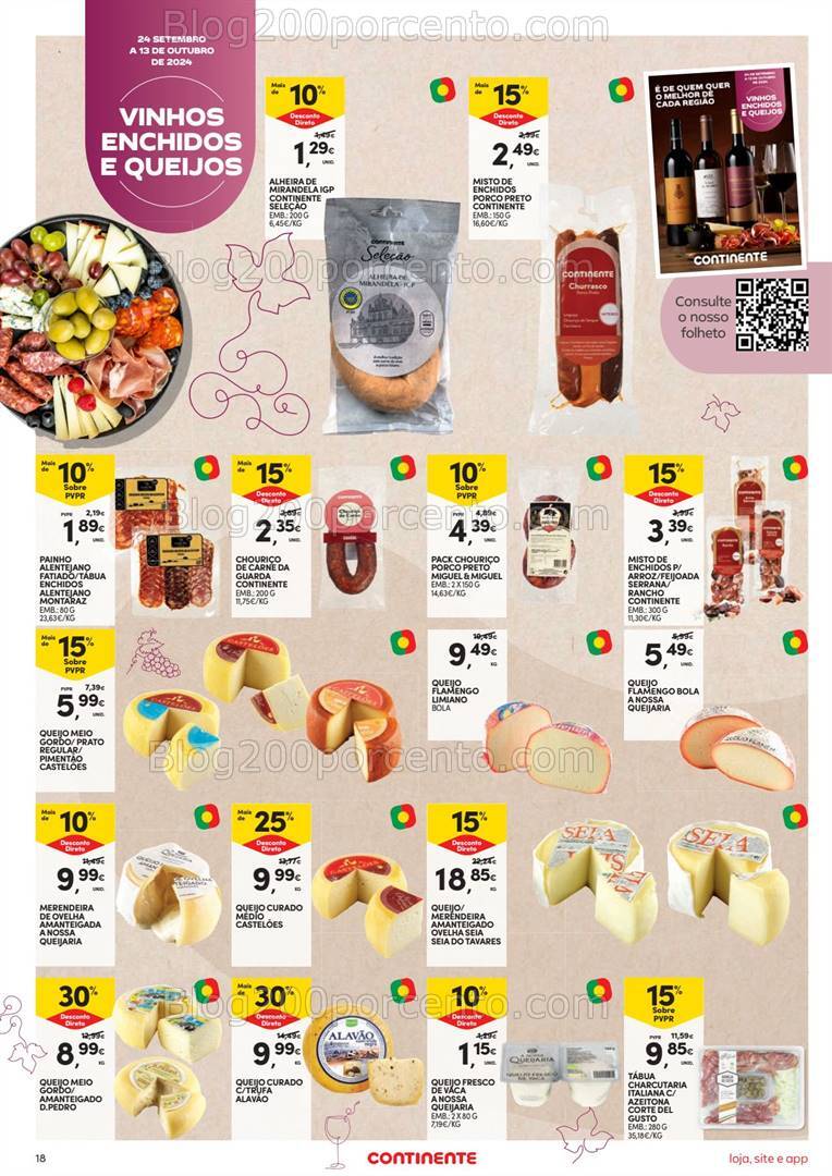 Antevisão Folheto CONTINENTE Promoções de 1 a 7 outubro
