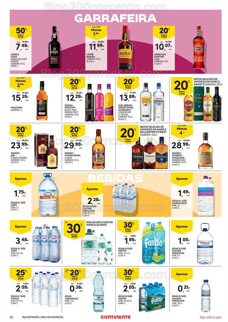 Antevisão Folheto CONTINENTE Promoções de 1 a 7 outubro