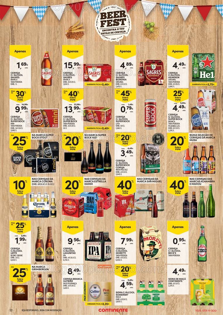 Antevisão Folheto CONTINENTE Promoções de 1 a 7 outubro