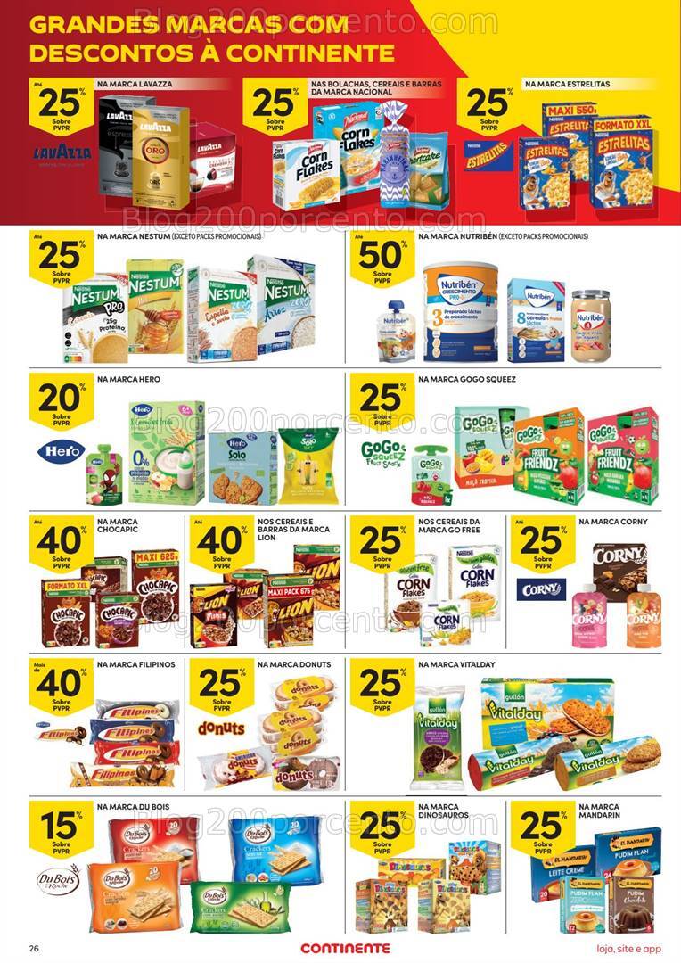 Antevisão Folheto CONTINENTE Promoções de 1 a 7 outubro